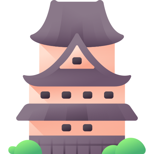 大阪城 3D Color icon