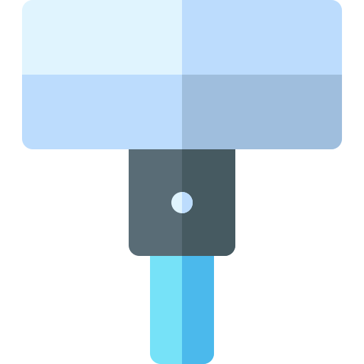 golfstok Basic Rounded Flat icoon