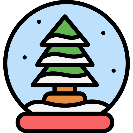 Snowball Generic Outline Color icon