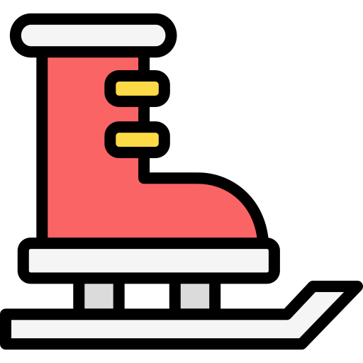 スケート靴 Generic Outline Color icon