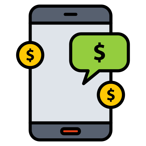 Mobile banking Generic Outline Color icon