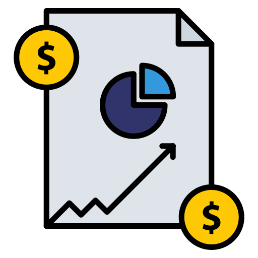 Business chart Generic Outline Color icon