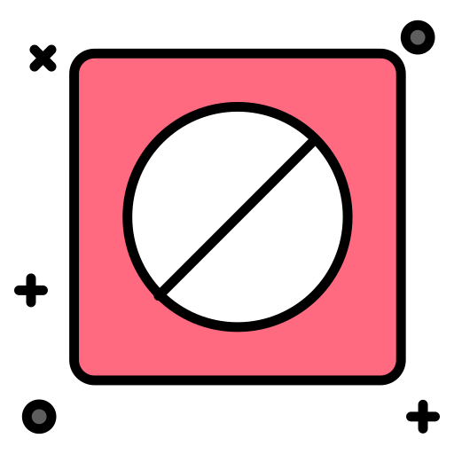 geblokkeerd Generic Outline Color icoon