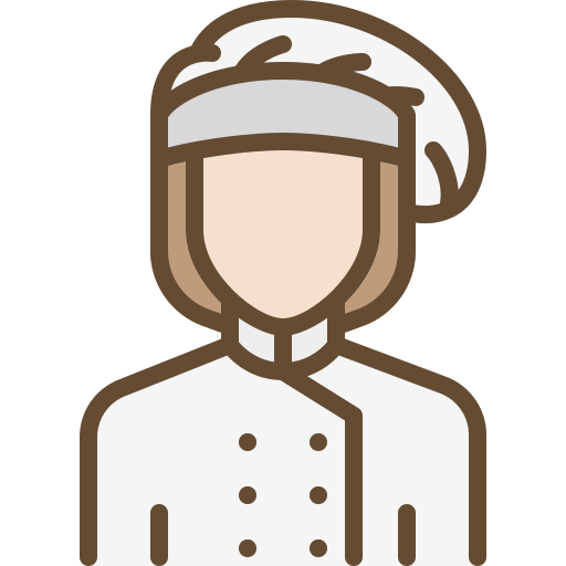 cocinero Berkahicon Lineal Color icono