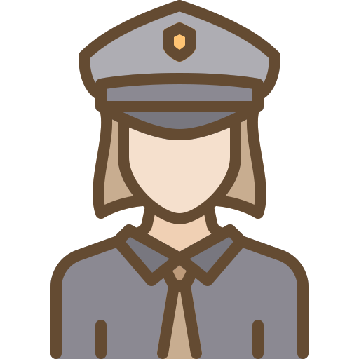 Police Berkahicon Lineal Color icon