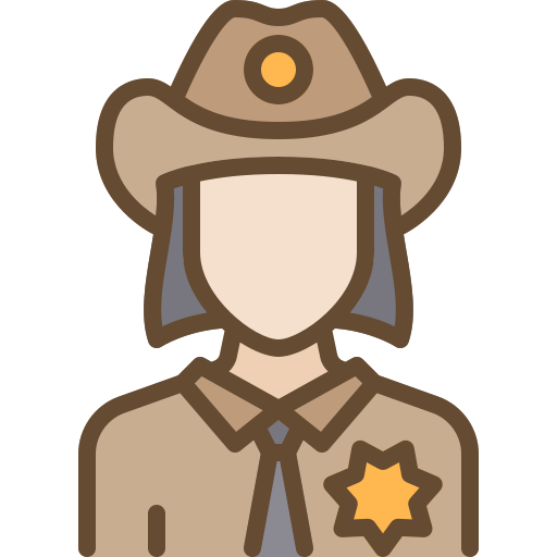 Sheriff Berkahicon Lineal Color icon