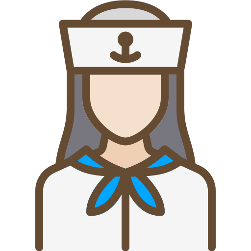 marinero Berkahicon Lineal Color icono