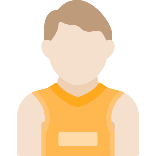 jugador de voleibol Berkahicon Flat icono