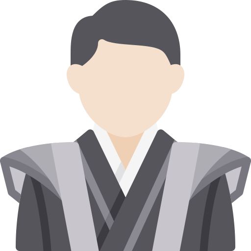 kimono Berkahicon Flat ikona