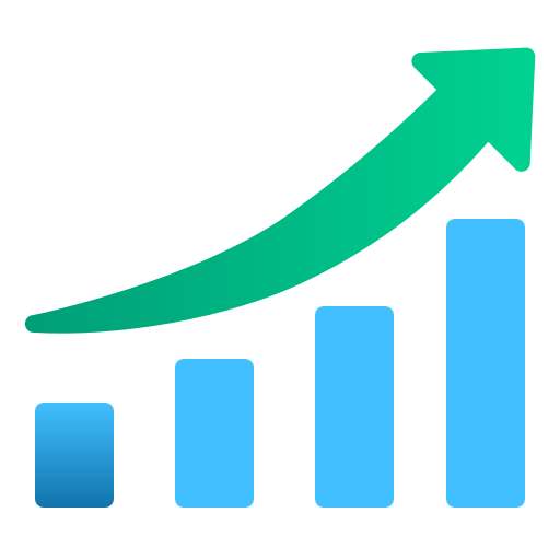 wachstum Andinur Flat Gradient icon