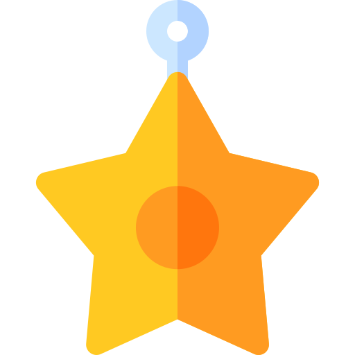 星 Basic Rounded Flat icon