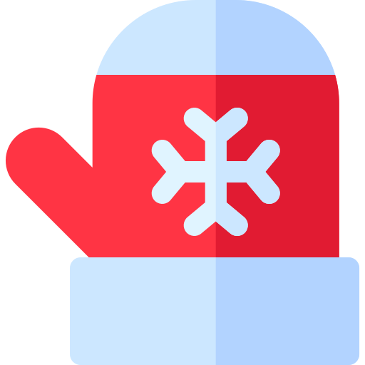 Mitten Basic Rounded Flat icon