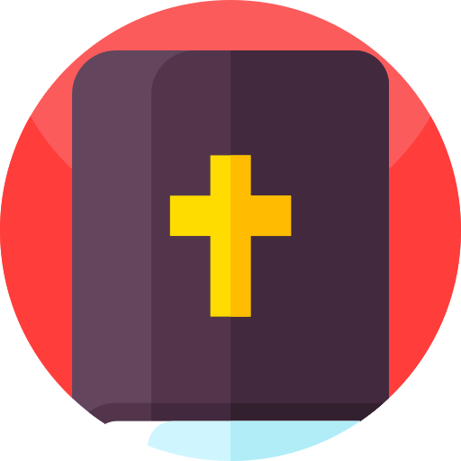 bibbia Geometric Flat Circular Flat icona