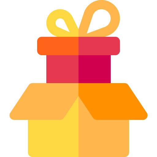 Gift Basic Rounded Flat icon