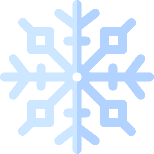 Snowflake Basic Rounded Flat icon