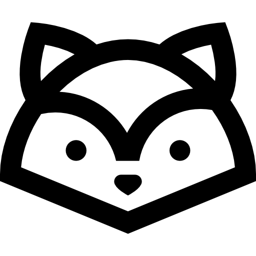 狐 Basic Straight Lineal icon