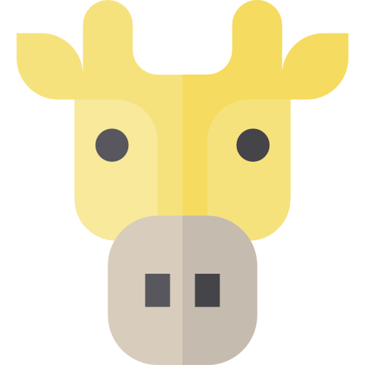 Жирафа Basic Straight Flat иконка