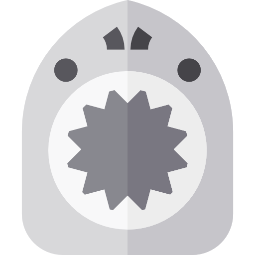 haaien Basic Straight Flat icoon