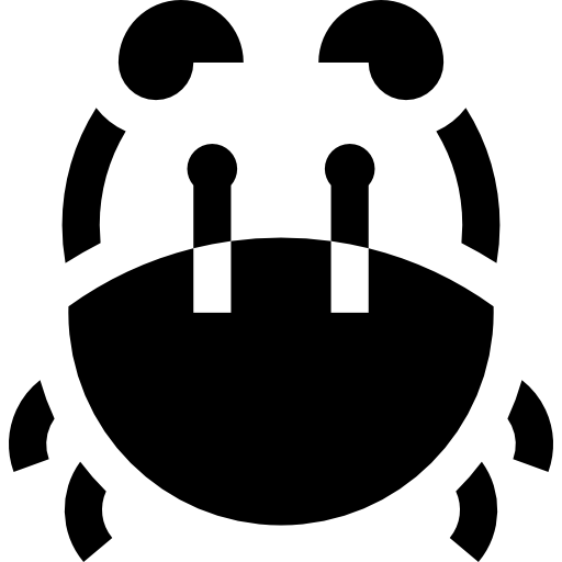 krabbe Basic Straight Filled icon