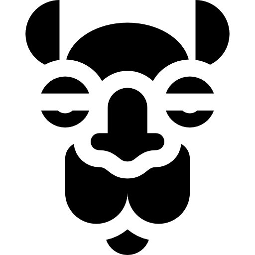 camello Basic Straight Filled icono