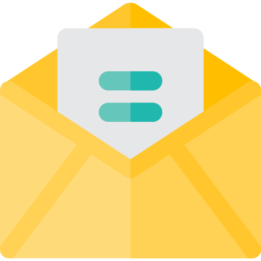 Email Basic Rounded Flat icon