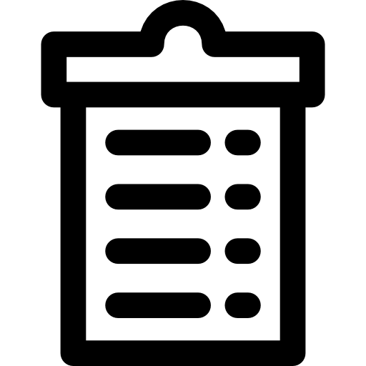 compiti Basic Rounded Lineal icona