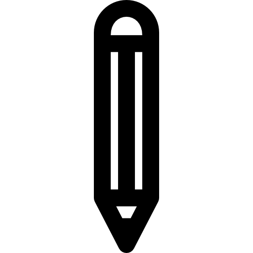 potlood Basic Rounded Lineal icoon