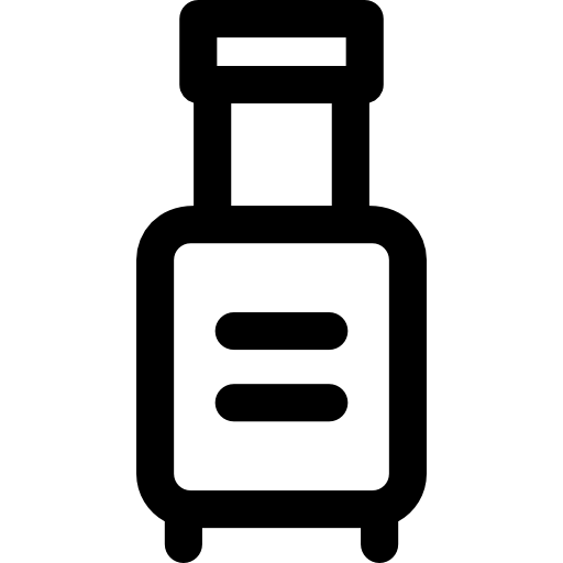 chariot Basic Rounded Lineal Icône