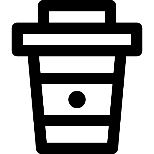 Coffee cup Basic Rounded Lineal icon