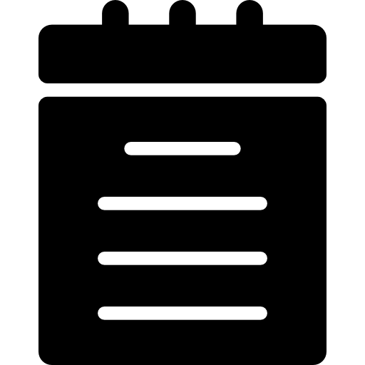 Notebook Basic Rounded Filled icon