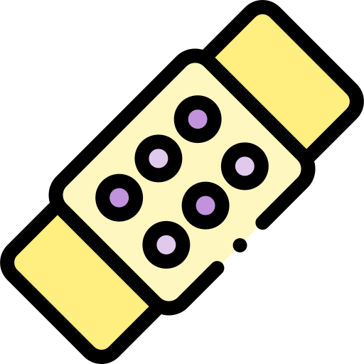 パッチ Detailed Rounded Lineal color icon