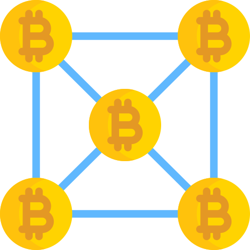 blockchain Special Flat Icône