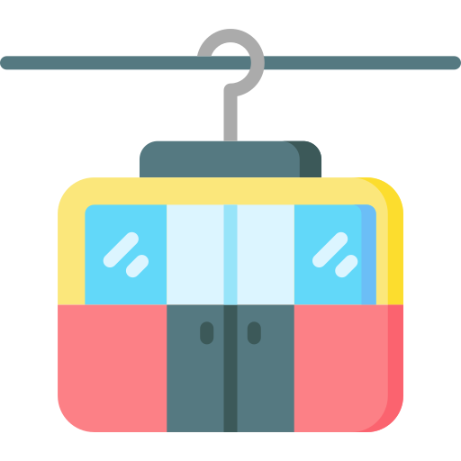 Cable car cabin Special Flat icon