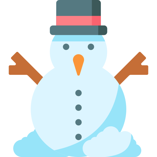 Snowman Special Flat icon