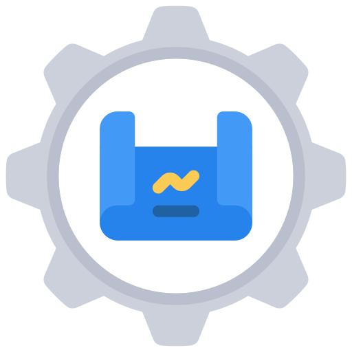 Project management Juicy Fish Flat icon