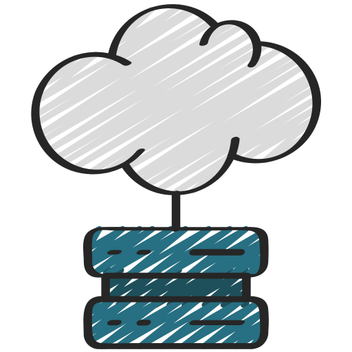 cloud-servers Juicy Fish Sketchy icoon