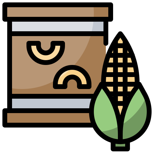 maíz Generic Outline Color icono