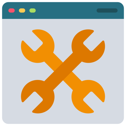 Web development Juicy Fish Flat icon