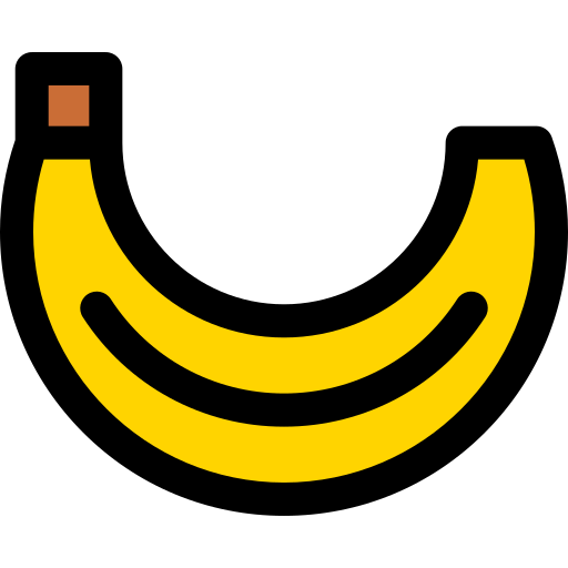 banaan Generic Outline Color icoon