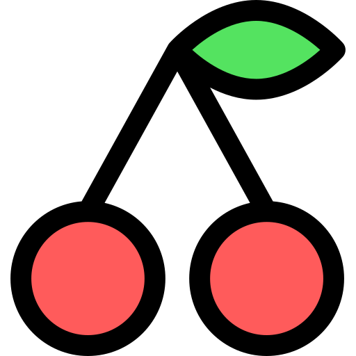 вишня Generic Outline Color иконка