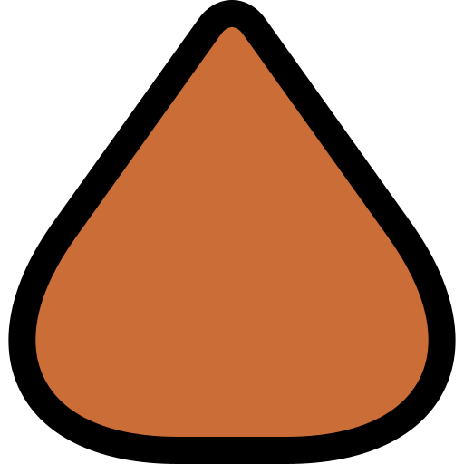 チョコチップ Generic Outline Color icon