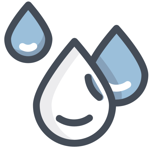 깨끗한 물 Generic Outline Color icon