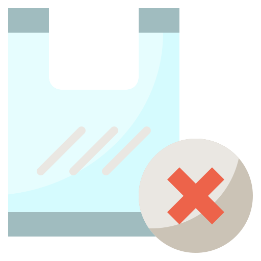 No plastic bags Generic Flat icon