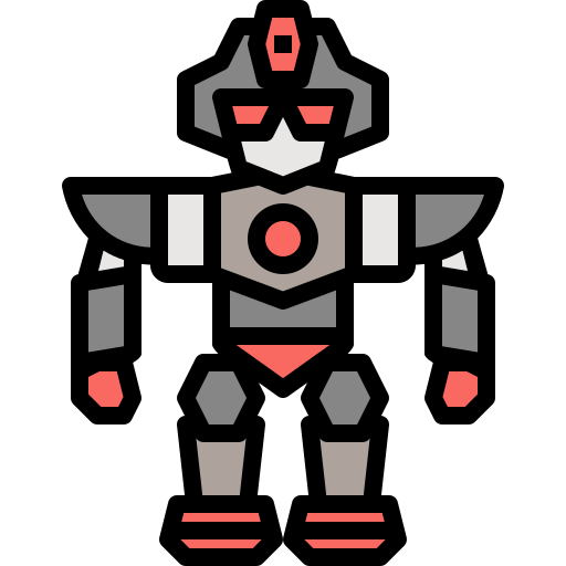 robot Generic Outline Color icoon