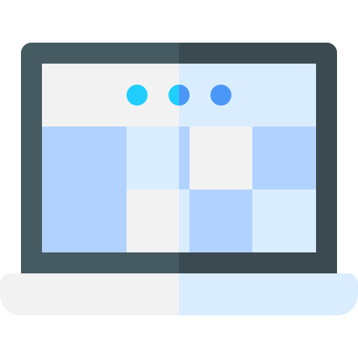 układ Basic Rounded Flat ikona