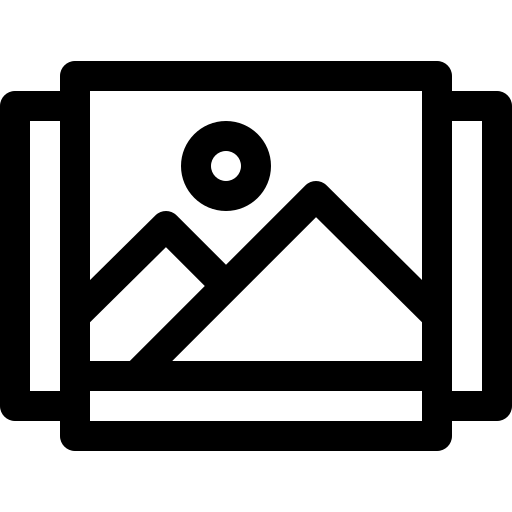 obraz Basic Rounded Lineal ikona