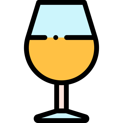 du vin Detailed Rounded Lineal color Icône