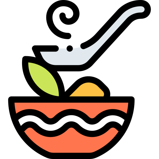 Soup Detailed Rounded Lineal color icon