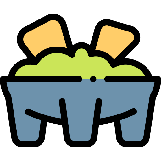 guacamole Detailed Rounded Lineal color icon