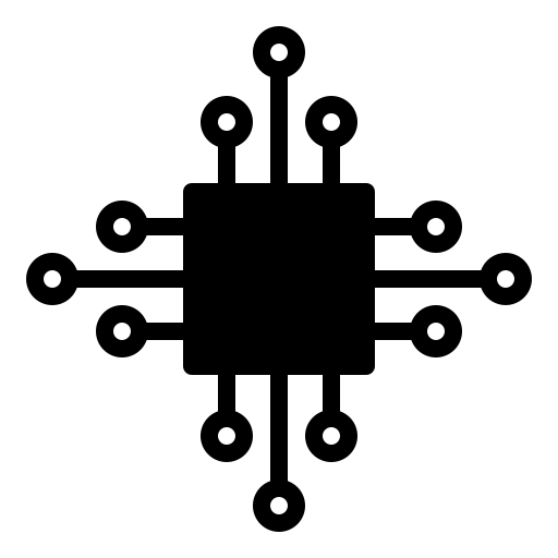 robotyczny Generic Glyph ikona